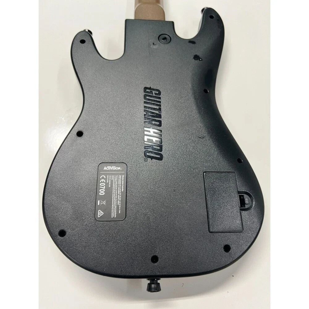 ACTIVISION GUITAR HERO POWER WIRELESS GUITAR XBOX 360 PS3 NO DONGLE W